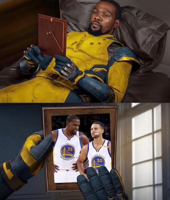 杜兰特离勇士后季后赛成绩单：两次被横扫两次二轮游